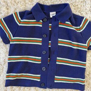 Baby Gap Toddler Crochet Cabana Shirt